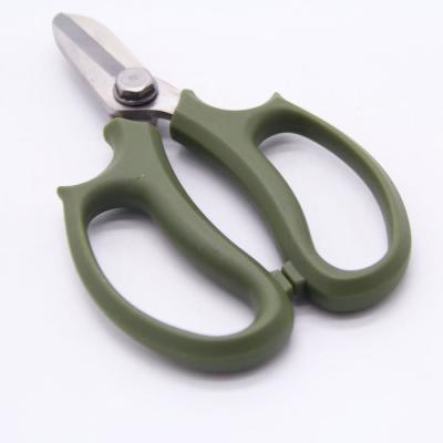 China Anti-Slip Handle Bonsai Flower Arranging Scissors F-170 Color Light Limited Florist Flower Scissors for sale