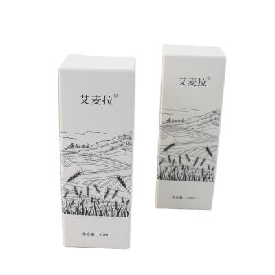 China Recycled Materials Wholesale Price Cosmetic Packaging Paper Box For Beauty Care Products for sale