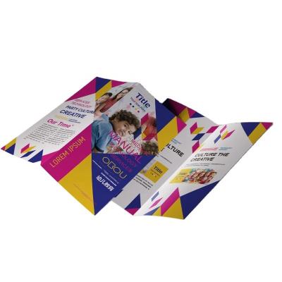 China Product Flyer Flyer Flyer Promotion Printable Leaflet Brochure Promotion Trifold Printing Service for sale