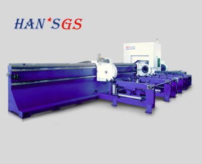 China Stainless steel tube cutting machine with German PA8000 system for sale