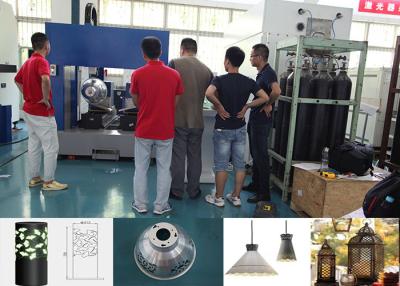 China Metal de alta velocidade do abajur que corta a máquina do laser para a tampa da luz do metal, refrigerar de HC025M à venda