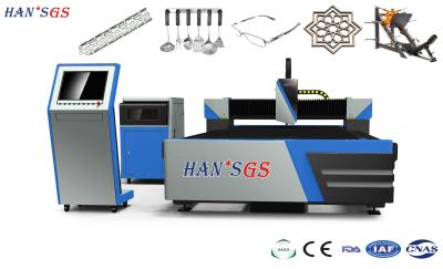 China 3~5MM Stainless Steel Laser Cutting Machine , 500W to 3000W CNC Metal Laser Cutter for sale