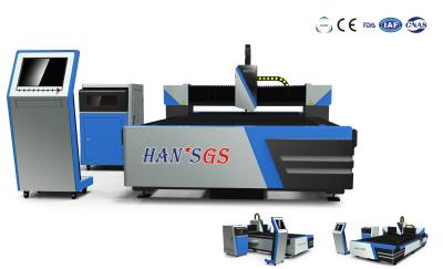 China Fiber Laser Cutting Machine for 5mm to 8mm Metal Cutting , Effective Cutting Size 1500*3000mm for sale