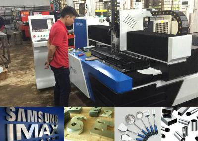 China Water Cooling 700w 1500w Plate Laser Cutter For Metal / Laser Steel Cutting Machine for sale