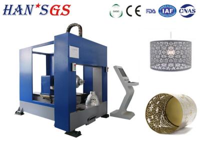 China Fiber CNC Lampshade Sheet Metal Laser Cutting Machine 1000W High Efficiency for sale