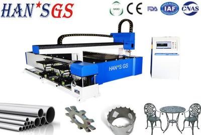 China Square tube And Aluminum Laser Cutting Machine 2000 W Fiber Laser Cutter for sale