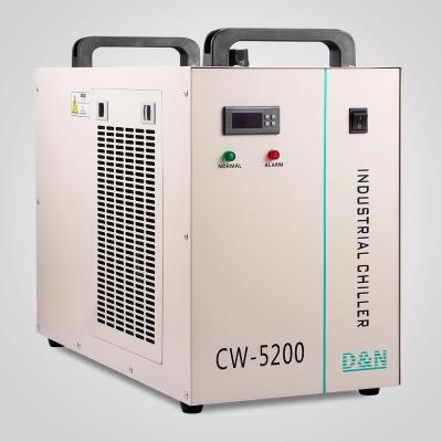 China Hotels Industrial Water Chiller for CNC Laser Engraver Cooling Machine CW-5200DG Hot Water Cooling Refrigerator for sale