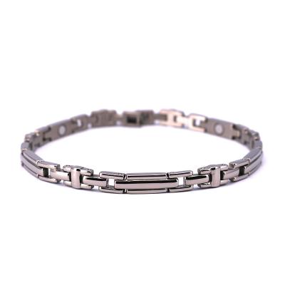 China THX Health Bracelet Magnetic Power Bracelet Casual/Sporting Jewelry Pure Titanium Elements For Women Men for sale