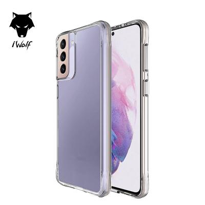 China Wholesale Shockproof Transparent Anti-drop Mobile Phone Shockproof Phone Case For Samsung s20 s21 ultra cover case for sale