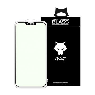 China Anti Glue Clear Anti Glare Blue Light Tempered Glass For iPhone X XS XR 11 pro max 12 13 Tempered Glass Mobile Phone Screen Protector for sale