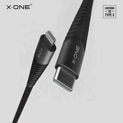 China High Quality Mobile Phone USB C to Light Up Cable for Apple iPhone Charger Lighting Cable MFi Certified Lightning Fast Charging Cable for sale