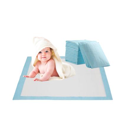 China Non Woven Fabric Disposable Changing Baby Underpad Pad Underpads Bed Table Protector Breathable Mat for sale