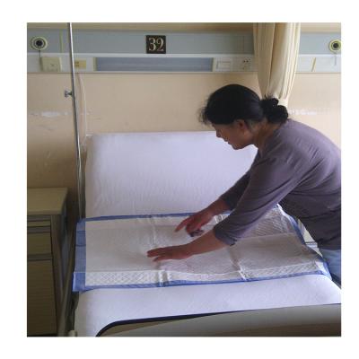 China Non Woven Fabric Medical Grade Incontinent Pads Absorb Blood Hospital Bed Pads Washable Disposable Nursing Under Pads for sale