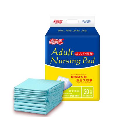 China Super Water Intake/Quick Osmosis Under Pad Hospital Bed Pads Underpad For Men&Women, 60x60/60x90cm Hospital Adult Disposable Dry Outer Incontinence Pads for sale