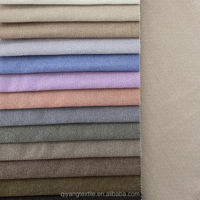 China 100% Polyester Waterproof Fabric Look Fabric Sofa Linen Upholstery Fabric for sale