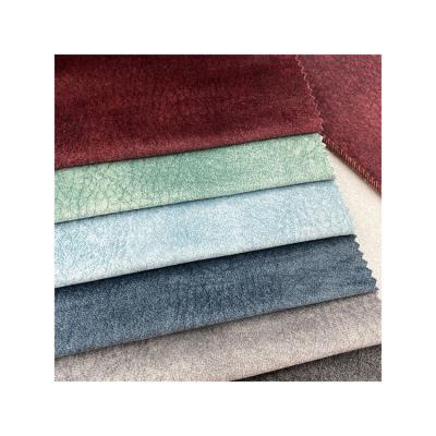 China Shrink-Resistant Most Products Suede Fabric Selling Air Knitted 100% Polyester Printed Suede Weft Fabric for sale