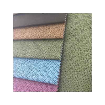 China High quality Shrink-resistant cheap price digiprint fabric suede knit elastic 100% polyester printed suede weft fabric for sale