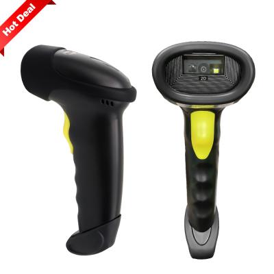 China Hot Portable Qr 2D Code Equipment Supermarket Scanners Radio Sales Blue Tooth Barcode Scanner A4 for sale