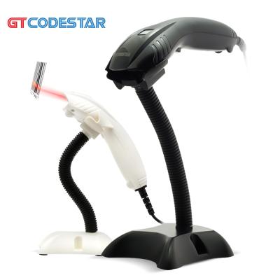 China Gtcodestar OEM Wired Scanner Barcode Scan Gun 1D Portable Handheld Barcode Scanner A4 for sale