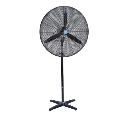 China 30 Inch Pedestal Stand Powerful Industrial Fan Garage Iron Gearbox Aluminum Blades FS750 for sale