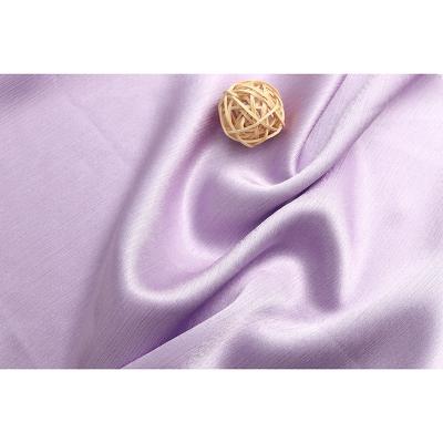 China Good quality waterproof stretch 100% polyester 145gsm satin crepe Shrink-resistant fabric for skirt for sale