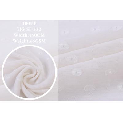 China 2021 Viable New Trend Bright 75D Cut Flower 100% Polyester Crepe Fabric 65GSM With A4 Free Sample Service for sale