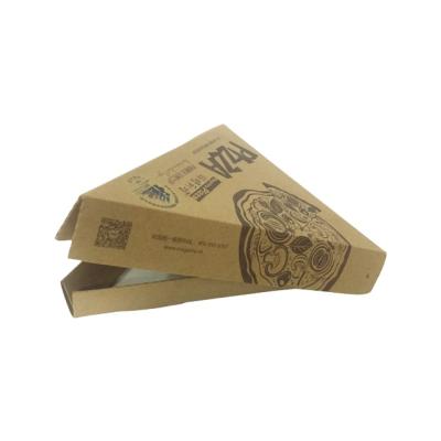 China 2021 Recyclable Custom Logo Printed High Quality Eco - Friendly Pizza Cones / Slice Boxes for sale