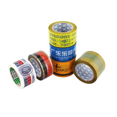 China 2021 New Style Custom Size Heat Resistant Thin Plastic Adhesive Tape With Logo for sale