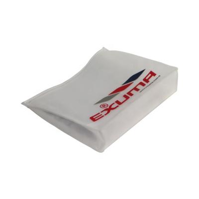 China 2021 Recyclable High Quality Durable PVC Bag Custom Logo PVC Zipper Bags For Cosmetic / Grocery For Ladies for sale