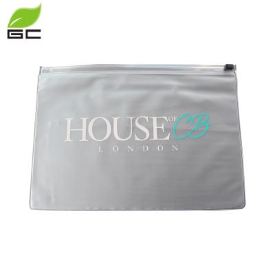 China Fashion Wholesale Customized Clear PVC Cosmetic Zipper Bag for sale