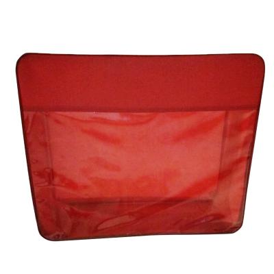 China 2021 hot sale custom logo PVC quilt zipper bag recyclable with handle for sale for sale