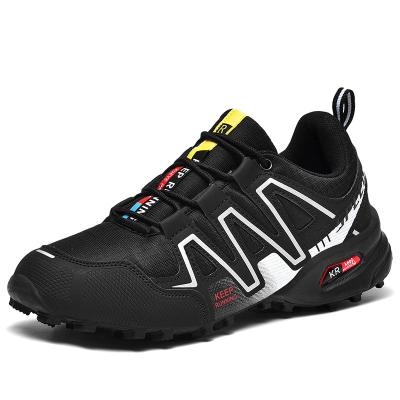 China Wholesale Daily Wear - Walking - Basketball Men Heightening Shoes Mountain Desert Ankle Climbing Shoes Big Size Rise Boots Anti Slip Eva Pu Outdoor Leather Black for sale