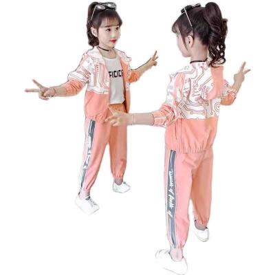 China Wholesale Hot Selling Breathable Toddler Girls Sports Clothes 2 Pcs Dressing Suit Bow Baby Outfits For Kids Girls Clothes for sale