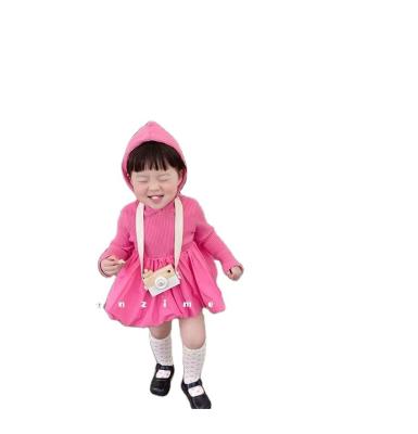 China 2022 new style washable fashion children's clothing pink skirt children's clothing autumn dress princess dress for girl for sale