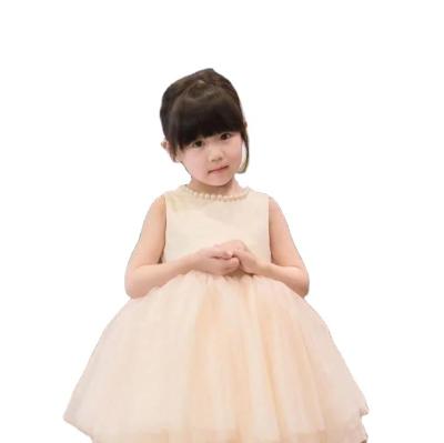 China Korean Birthday Dress Girl Princess Stage Performance Anti-wrinkle Children's Dress Flower Child Version Fluffy Gauze Skirt for sale