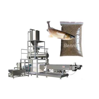 China Factory Direct Wholesale Snacks Plant Pellet Processing Fish For Feed Making Machine Floating for sale