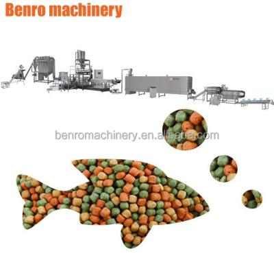 China Make Animal Feed Fully Automatic Fish Food Production Line Fish Feed Machinery Ornamental Fish Feed Processing Line for sale