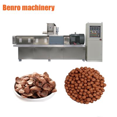 China High Production 300kg/h Oatmeal Breakfast Cereals Processing Machine Stainless Steel Breakfast Cereals Puff Extrusion Plant for sale