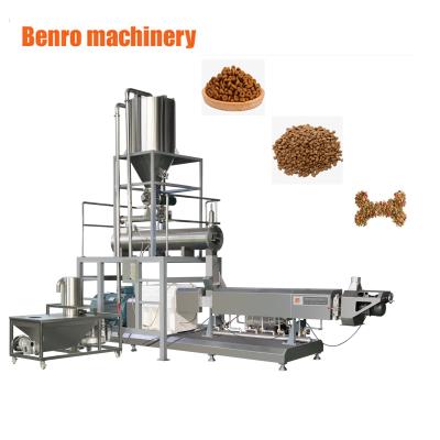 China Automatic pet food production line pet food production machinery dog/cat/cat food factory machine fish food new price for sale