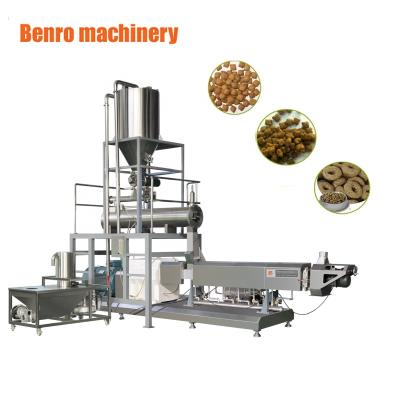 China Automatic Dog/Cat/Fish Stainless Steel Pet Food Plants Dry Dog Food Making Machine Pet Food Line for sale