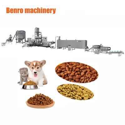 China Dog/Cat/Fish CE Certification 100kg/h -2000kg/h Pet Food Machine Dog Food Processing Pellet Machinery for sale