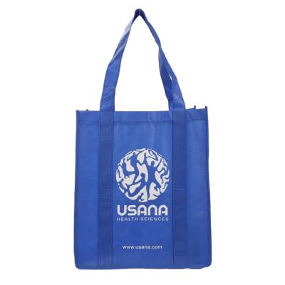 China Wholesale handled customized good quality non woven eco grocery bag for sale