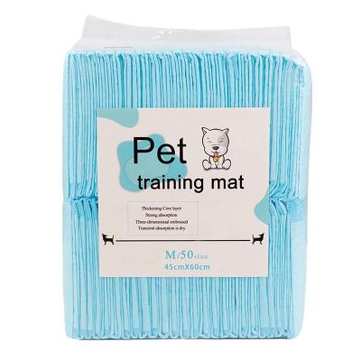 China Sustainable Cheap Biodegradable 60*60cm Dog Training Pad Dispos Pet Pad for sale