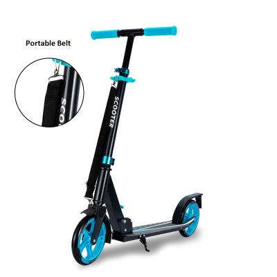 China Men Kick 200mm Foldable Scooter Pro Wheel High Quality Aluminum Adult Scooter For Adults for sale