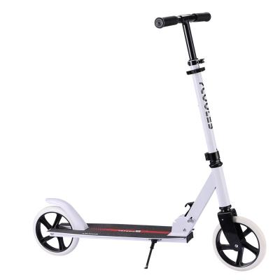 China Hot Sale 200mm Mens PU Wheels Wholesale Kick Scooters For Adult for sale