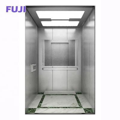 China Residential Elevators 450kg 6 Person Hydraulic Passenger Lift for sale