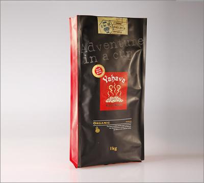 China Customizable Laminated Coffee and Tea Four-Side Sealed Mini Packaging Bag for sale