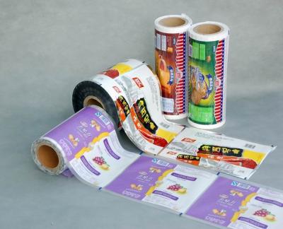 China Custom Printed Moisture Proof Plastic Protective Film For Food Packaging for sale