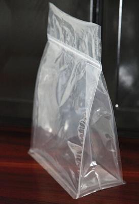 China 500g Transparent Resealable Food Bags Resealable Foil Bags 0.13mm Thickness for sale