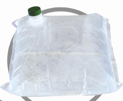 China Mineral Water Bag In Box Dispenser Transparent 20 Litres Easy To Carry for sale